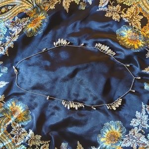 Banana Republic 33" rhinestone accent chain necklace